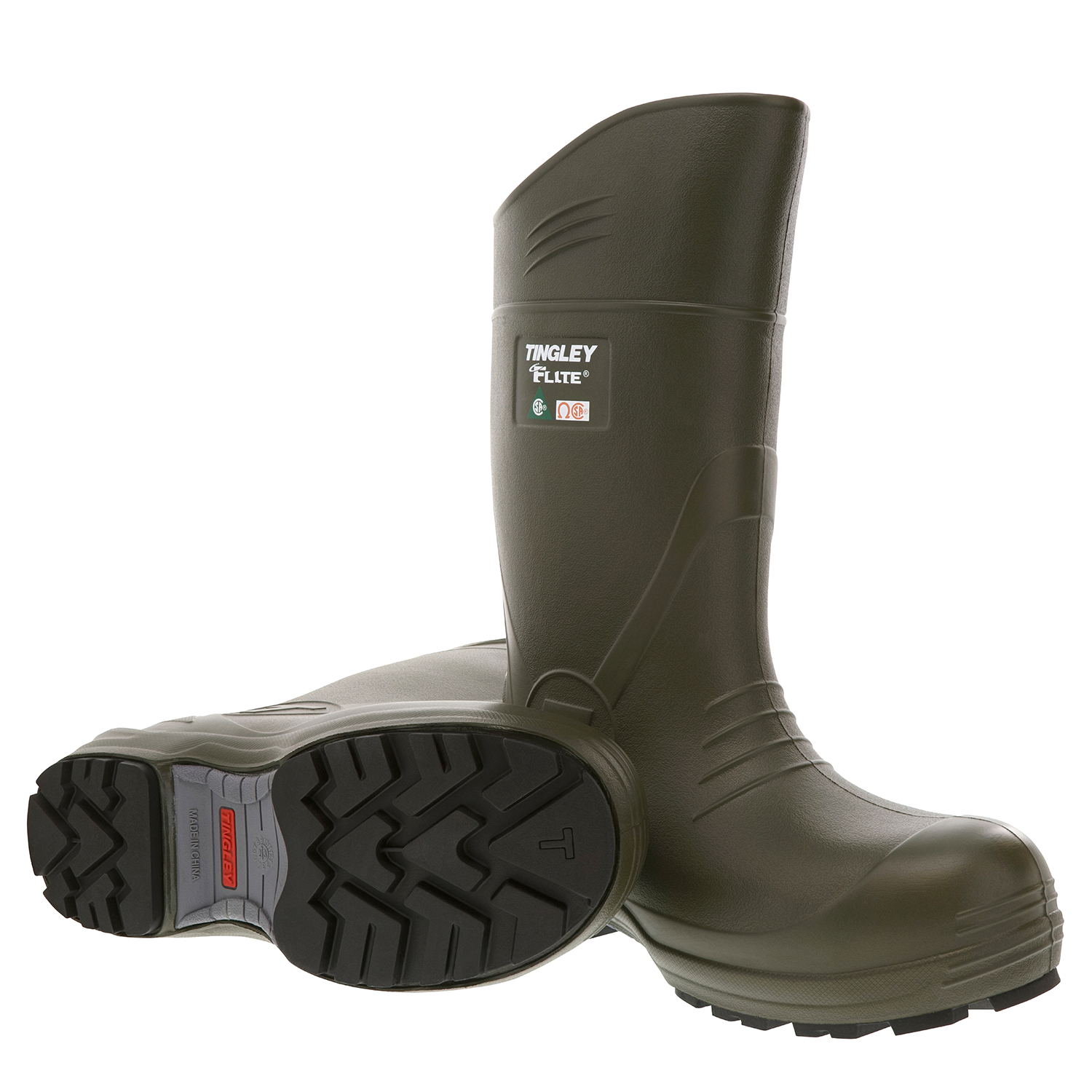 Flite CSA Green Patch Knee Boots Tingley Rubber Canada