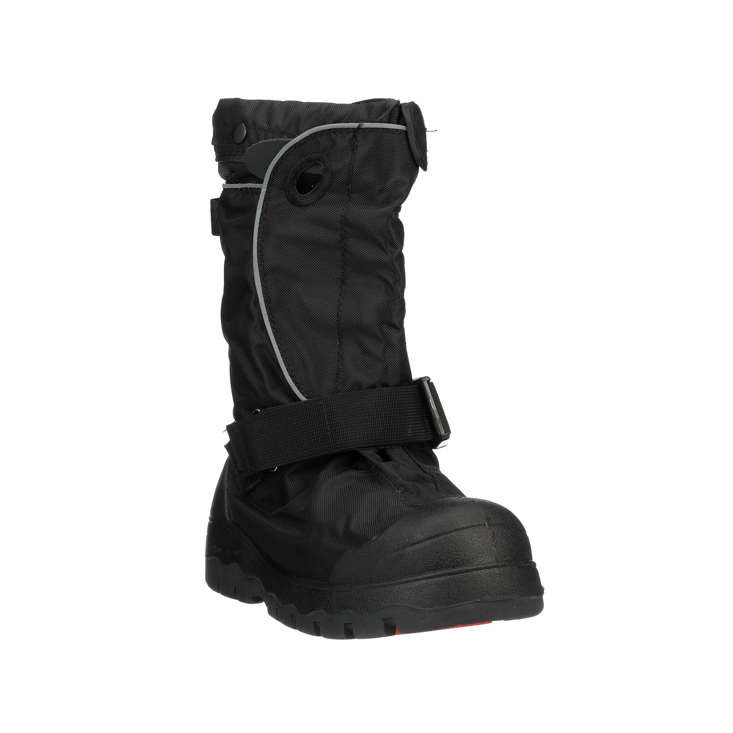 Couvre-botte imperméable doublé avec rivets noir Orion - Tingley